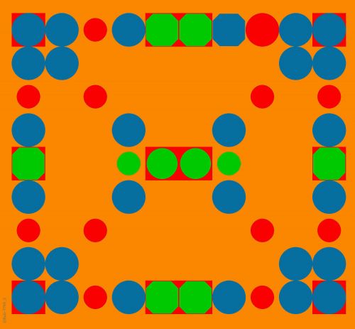 Bild-Nr 178: Arrangement mit Kreisen
